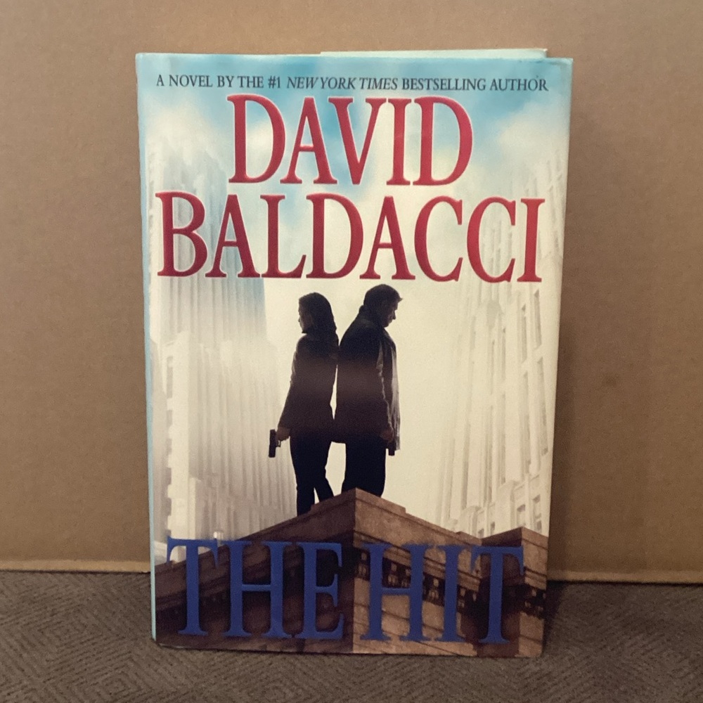 5/$20 ‘THE HIT' Thriller Book - by David Baldacci Hard Cover